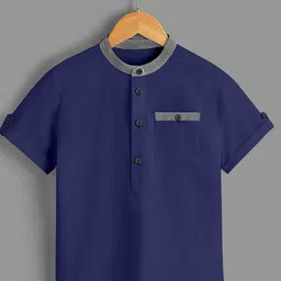BAESD Boys Standard Opaque Casual Shirt-image-55