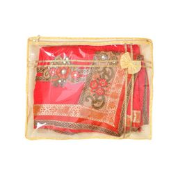 Home Fresh Set Of 6 Yellow Saree Organisers-24