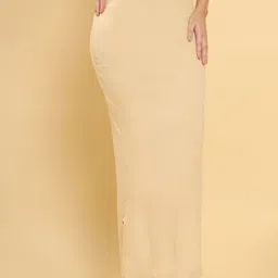 Soch Women Golden Cotton Saree Shapewear-image-11