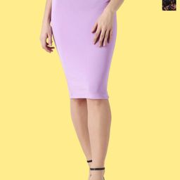 Popwings Pack Of 2 Pencil Above Knee Skirts-image-80