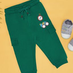 Pantaloons Baby Boys Solid Cotton Mid Rise Joggers-33