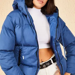 BIANCO LUCCI Hooded Puffer Jacket-66