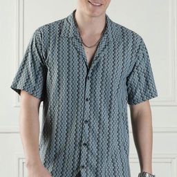 SWADESI STUFF Men Comfort Printed Casual Shirt-image-2