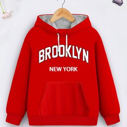 YK X Trampoline Girls Printed Hooded Sweatshirt-image-24