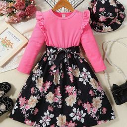 Miss & Chief Embellished A-Line Dress-image-75