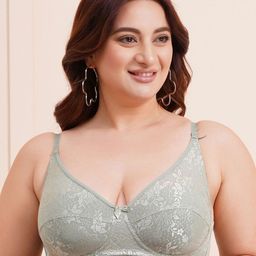 Amour Secret Floral Bra Full Coverage-44