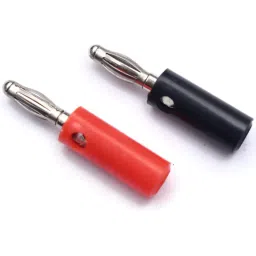 4mm Banana Jack Plug Connector Male - Pack of 2 - Any Colour-11