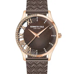 Kenneth Cole Women Brown Embellished Dial Bracelet Analogue WatchKCWLG2126104LD-image-26