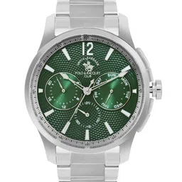 SANTA BARBARA POLO & RACQUET CLUB Men Stainless Steel Straps Analogue Watch SB.1.10537-4-54