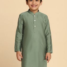 KISAH Boys Mandarin Collar Kurta-image-25