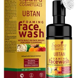 Spantra Ubtan Foaming Face Wash with Built-in face brush for deep Cleaning-100ml-35
