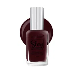 SWISS BEAUTY Slay Ultra Shine Formulation Nail Colour 13ml - Deep Mahogany 73-50