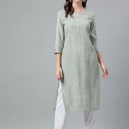 Neemiya Floral Printed Straight Kurta-43