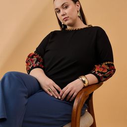 all about you Women Bishop Sleeves Top-image-95