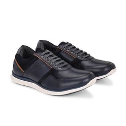Delize Men Leather Lace-Ups Sneakers-image-55