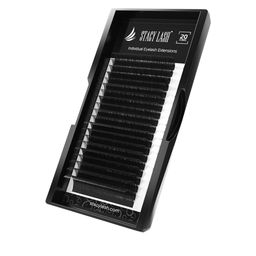 STACY LASH 20-Rows Individual False Eyelash Extensions - Curl D-image-38