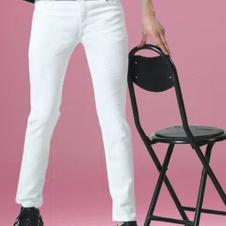 Moda Rapido Men Classic Slim Fit Mid-Rise Stretchable Jeans-picture-1