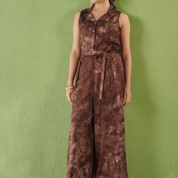 Anouk Shibori Printed Basic Jumpsuit image 4