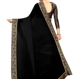 limtd Zari Pure Georgette Saree image 3