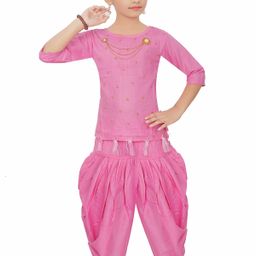 Epochlite Girls Top with Dhoti Pants-image-85