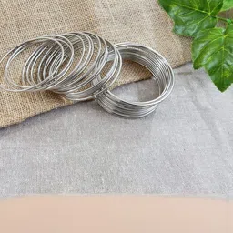SGN fashion Silver Stainless Steel Bangles-picture-43