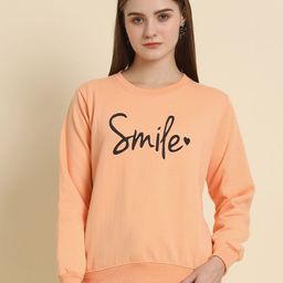 BUDAPEST Women Typography Printed Sweatshirt-image-127