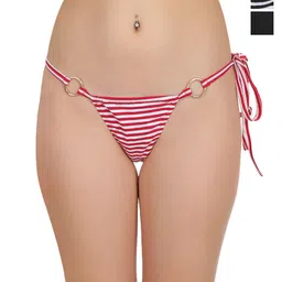 SELFCARE Pack Of 3 Low Rise Thong Briefs-SN3092-image-96