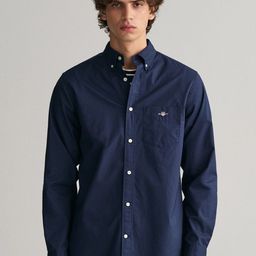 GANT Men Solid Button-Down Collar Cotton Casual Shirt-picture-28