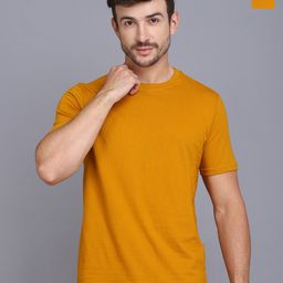 WOOSTRO Men Pack Of 2 Solid Round Neck Cotton Slim Fit T-shirts-image-82