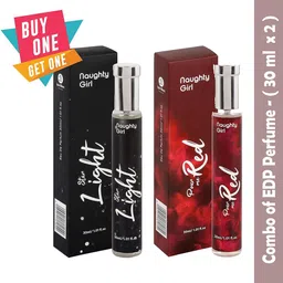 Lyla Blanc Naughty Girl Set Of 2 Star Light & Pour Me Red EDP Perfume - 30 ml Each-0