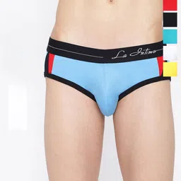 La Intimo Men Pack Of 6 Anti Microbial Hipster Briefs LIBR070F-picture-3
