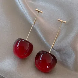 VAGHBHATT Stainless Steel Contemporary Drop Earrings-50