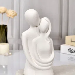 TAYHAA White Eternal Love Ceramic Figurine Showpiece-image-4