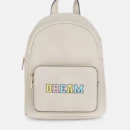 Forever Glam by Pantaloons Women Beige Backpack-17