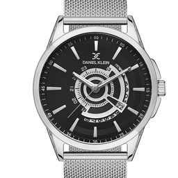 Daniel Klein Men Stainless Steel Bracelet Style Straps Analogue Watch DK.1.13080-2-17