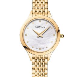 Balmain Women Brass Mother of Pearl Dial & Stainless Steel Bracelet Style Straps Analogue Watch B39103385-image-81
