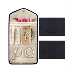 HOUSE OF QUIRK Black Set of 1 Regular Jewellery Organiser Organisers-11
