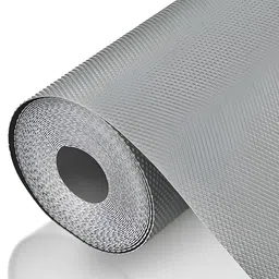 Story@home Grey Melange Daimond Textured Water Resistant Shelf Liner Organiser-36