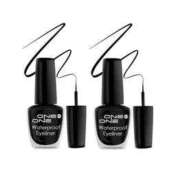 ONE on ONE Women Black Set of 2 24hrs Long Lasting & Waterproof Eyeliner 10 ml-17