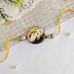 The Magic Wand Kids Pearls Beaded Thread Rakhi-15