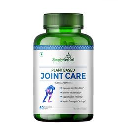 Simply Herbal Plant Based Joint Care Tablets For Strong Bones - 60 Tablets-39
