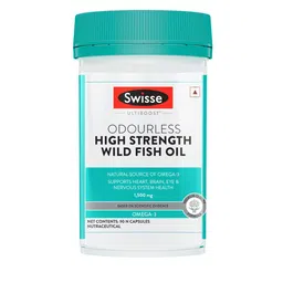 Swisse Ultiboost Odourless High Strength Wild Fish Oil Capsules - 90 Tablets-53