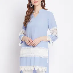Imfashini Women Blue Kurta-picture-39