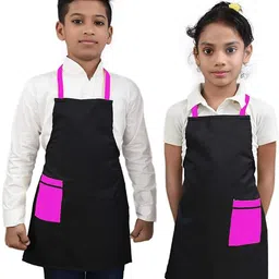 SWITCHON Black & Pink 2 Pieces Waterproof Kitchen Aprons-53