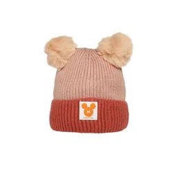 KID-O-WORLD Kids Self Design Woollen Beanie-image-42