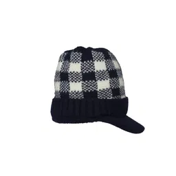 KID-O-WORLD Infant Kids Checked Woollen Beanie-image-57