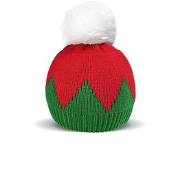EL REGALO Kids Colourblocked Beanie-picture-43
