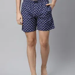 Pepe Jeans Men Navy Blue & White Pure Cotton Printed Boxers 8904311334187-image-66