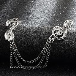 SYGA Men Stone-Studded Brooch-picture-9