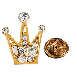 SYGA Men Stone-Studded Brooch-image-23
